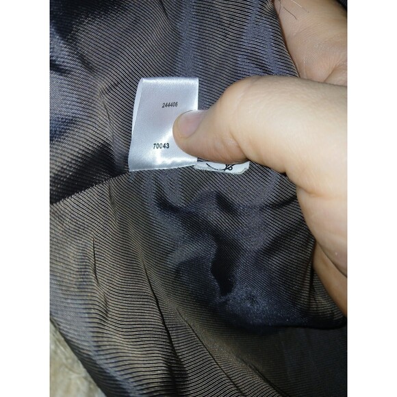 Ann Taylor Loft Vest Faux Fur Women's Size Medium Lined 24×15 - Picture 9 of 11